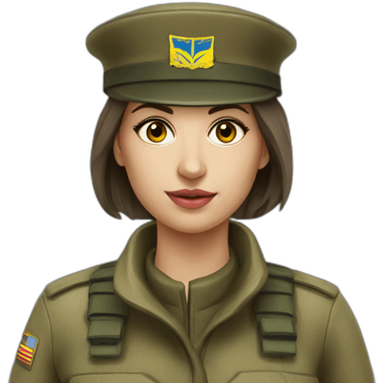 ukranian female soilder ass emoji