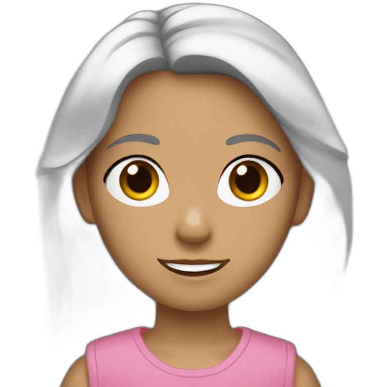 Aviron fille emoji