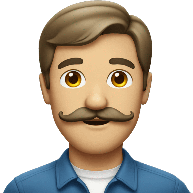 Mustache man emoji