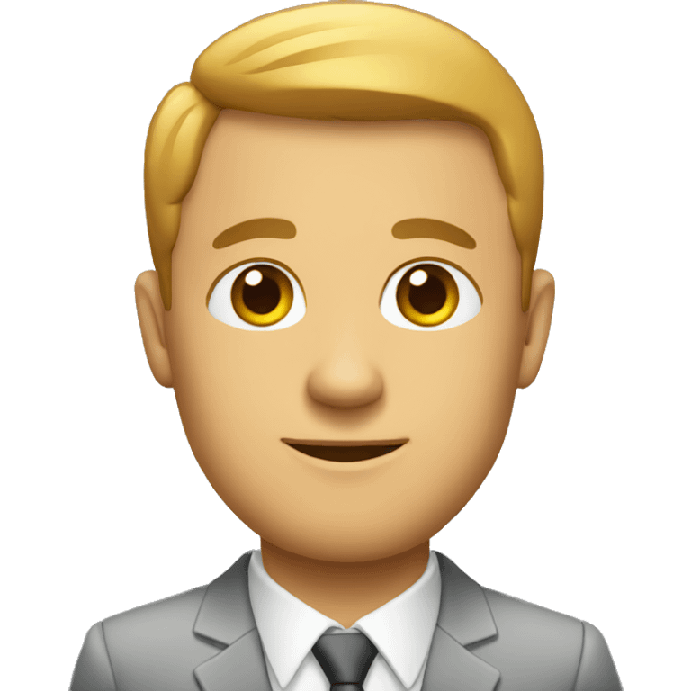 Business man emoji