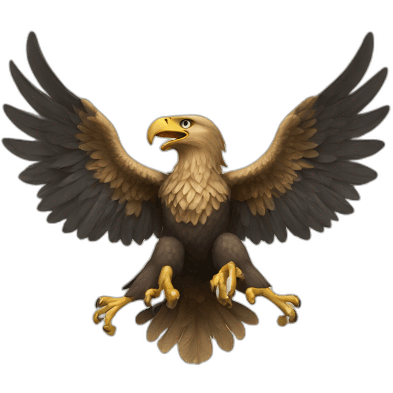 two-headed eagle emoji