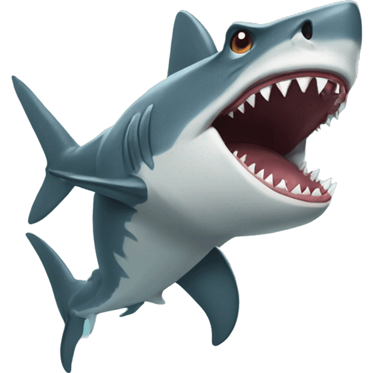 shark cocodrile emoji