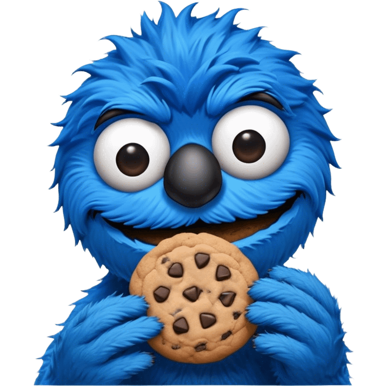 cookie monster emoji