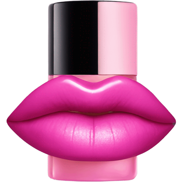 dior lip oil pink emoji