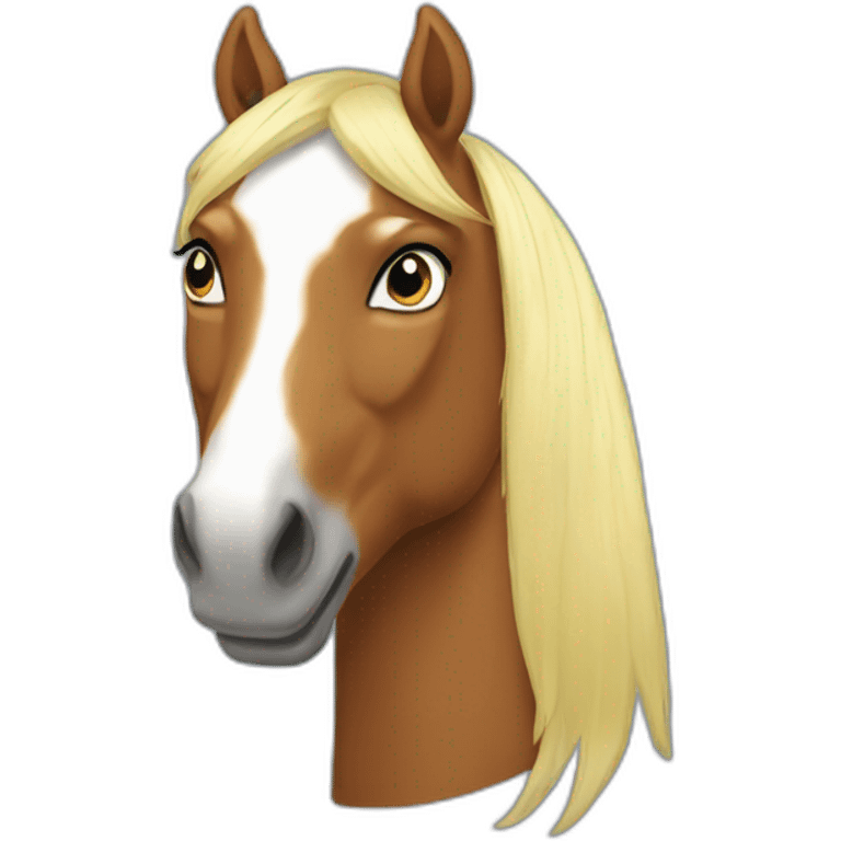 wimen -horse emoji