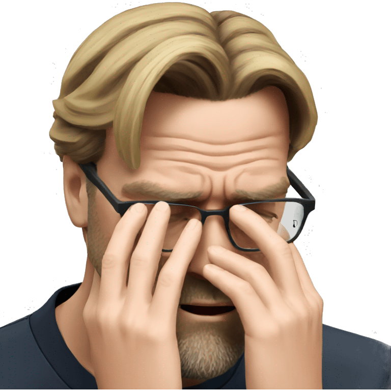 Klopp facepalm emoji