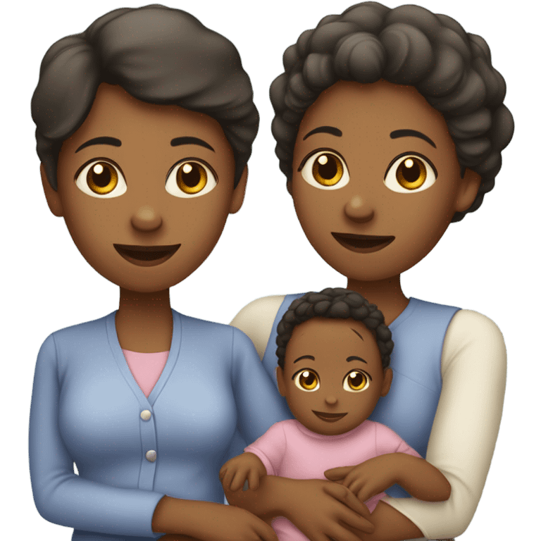 Single black mom of 1 female older child 1 female newborn  and 1 toddler son emoji