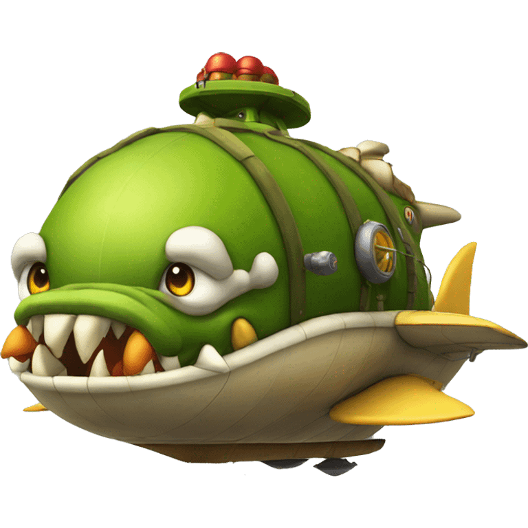 Bowser airship emoji