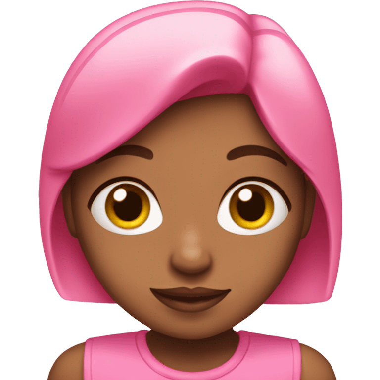 pink girl  emoji