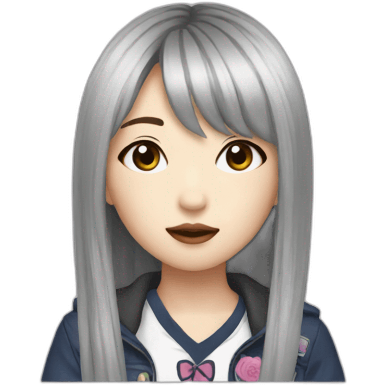 kpop girl emoji