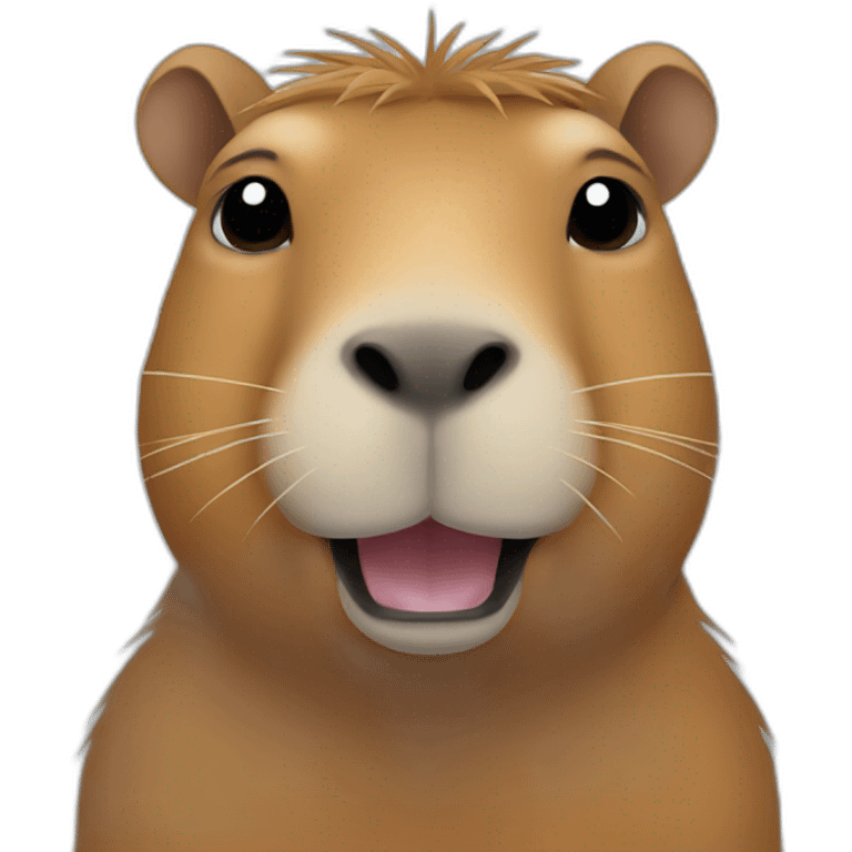 Capybara emoji