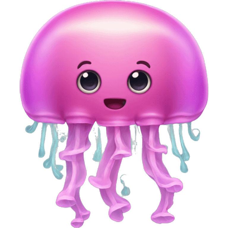 pink jellyfish  emoji