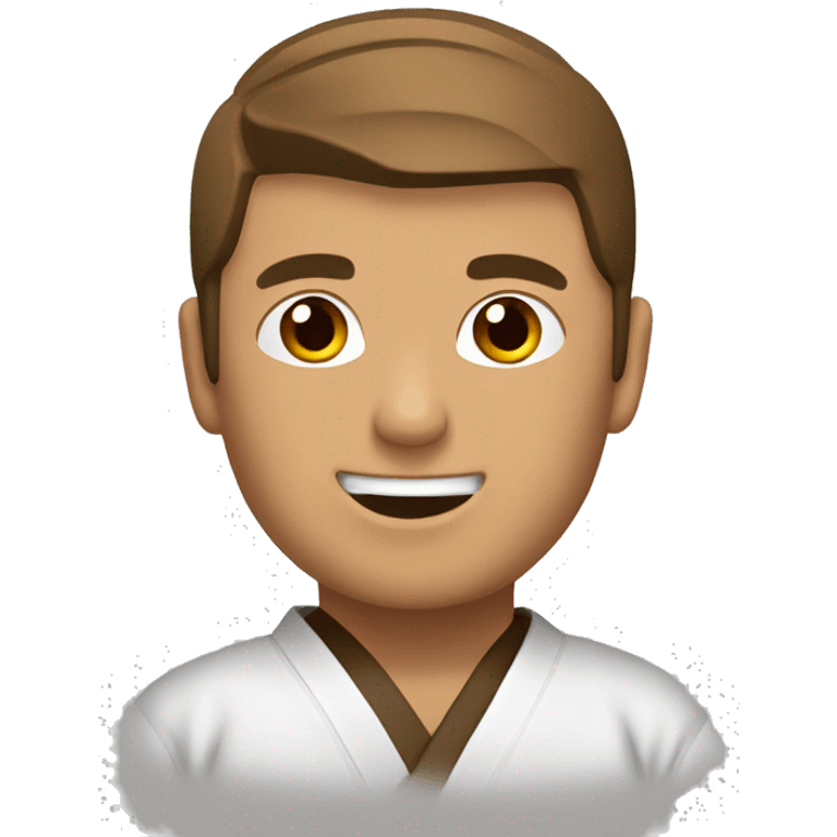 Karate Brown belt emoji