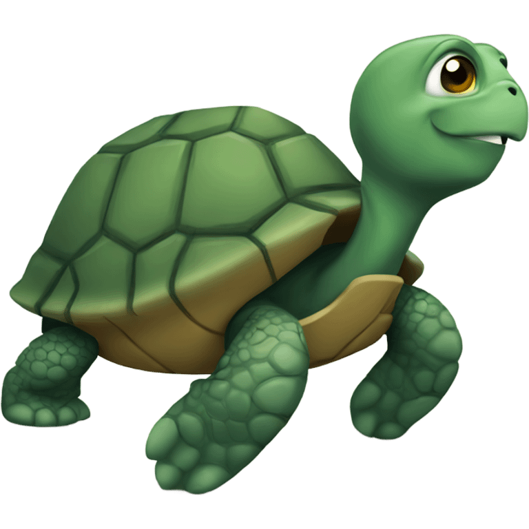 Military turtle emoji