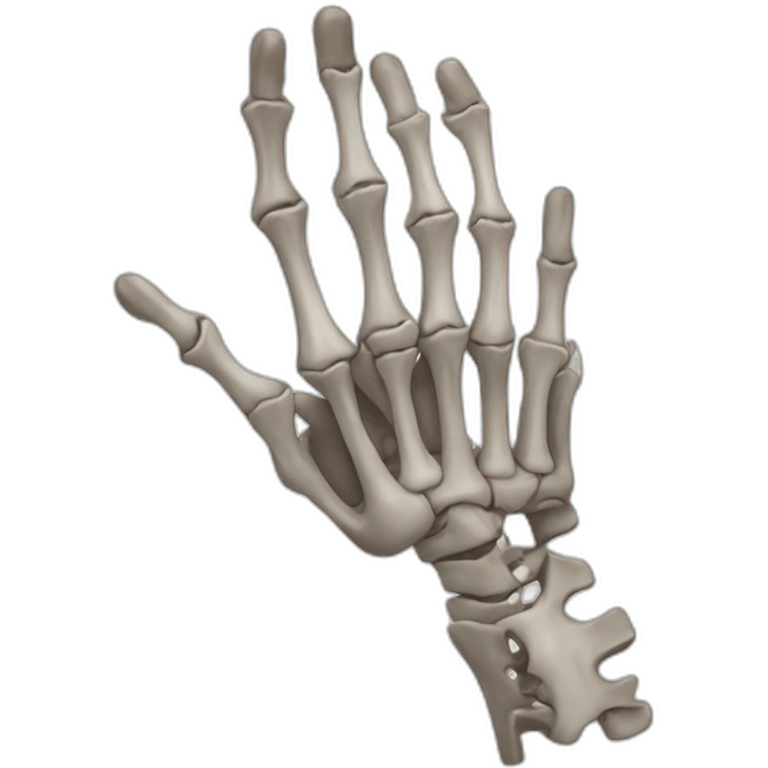 Bones-hand-pain emoji