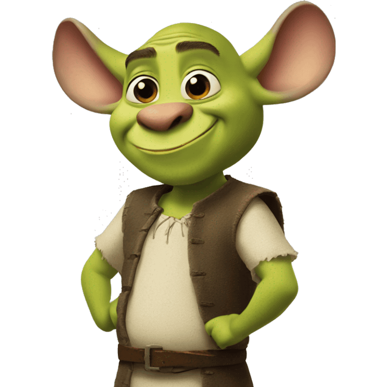 Rato cego shrek  emoji