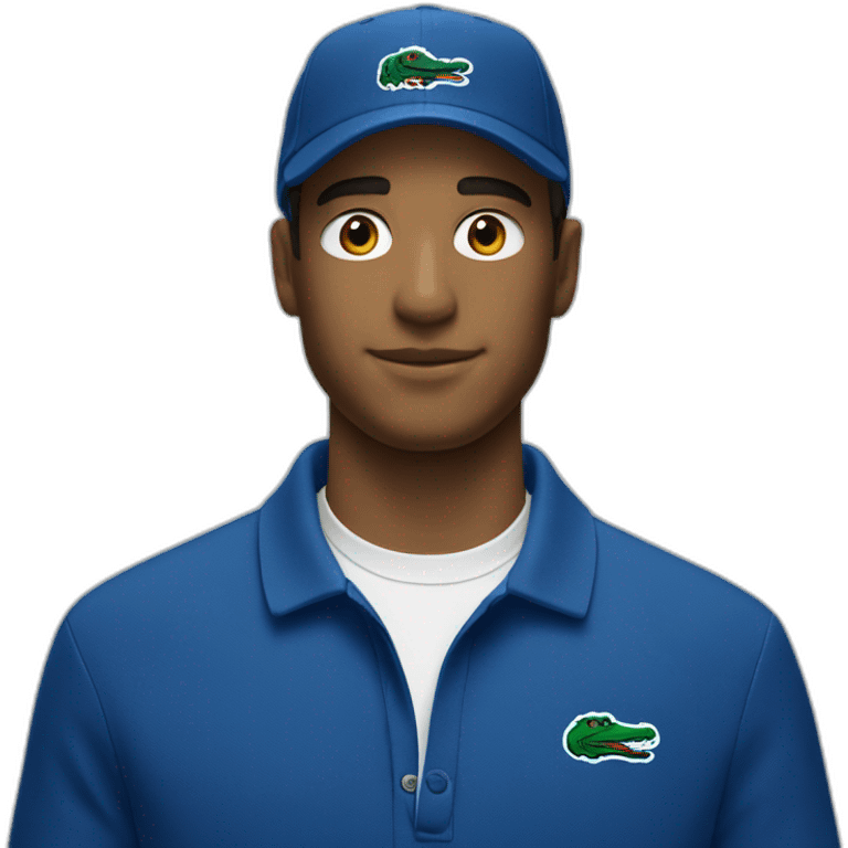 Lacoste man emoji