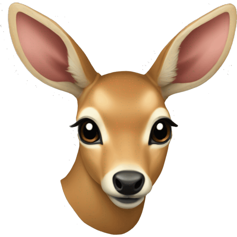 Biche + ruban emoji