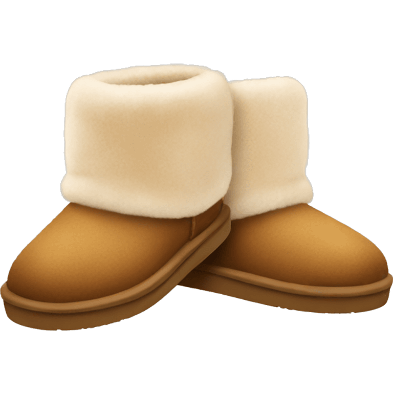 UGG slippers  emoji