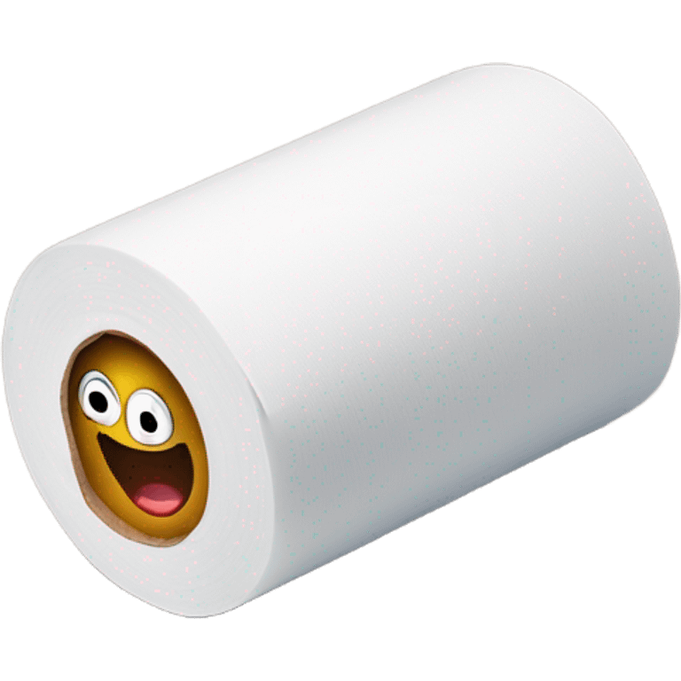 Lube bottle and toilet paper roll emoji