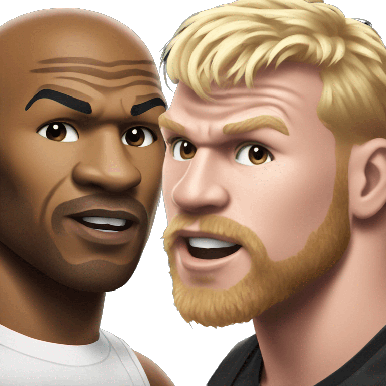 mike tyson fighting jake paul emoji