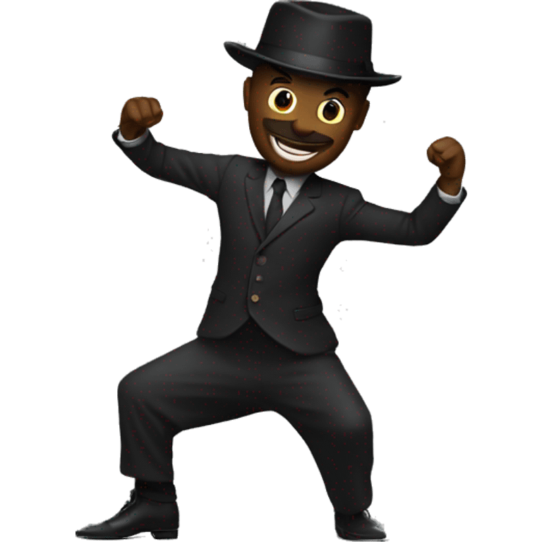 Un noir qui danse emoji