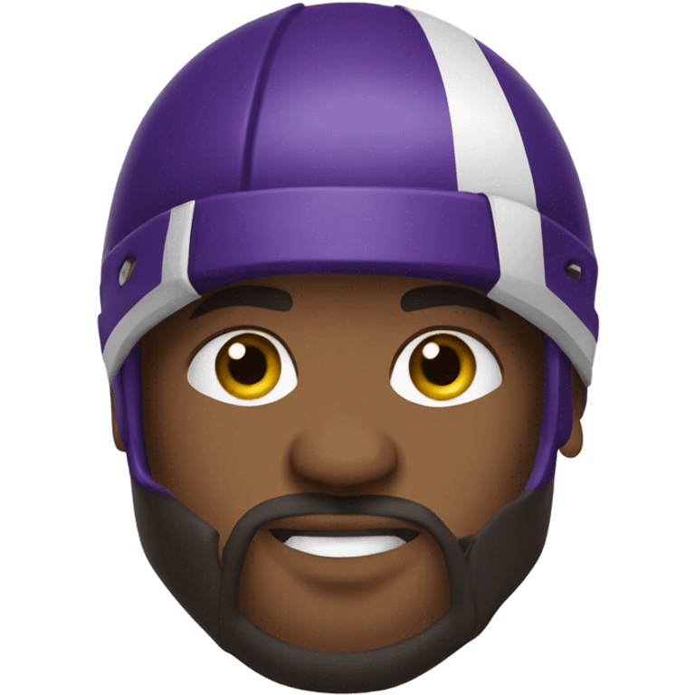 Vikings football player emoji