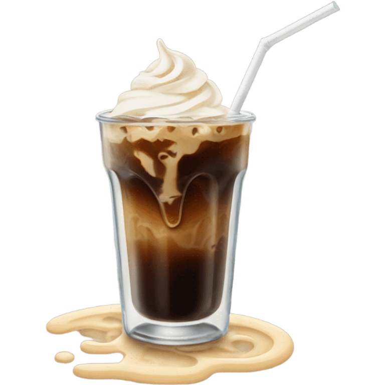 Iced coffee  emoji