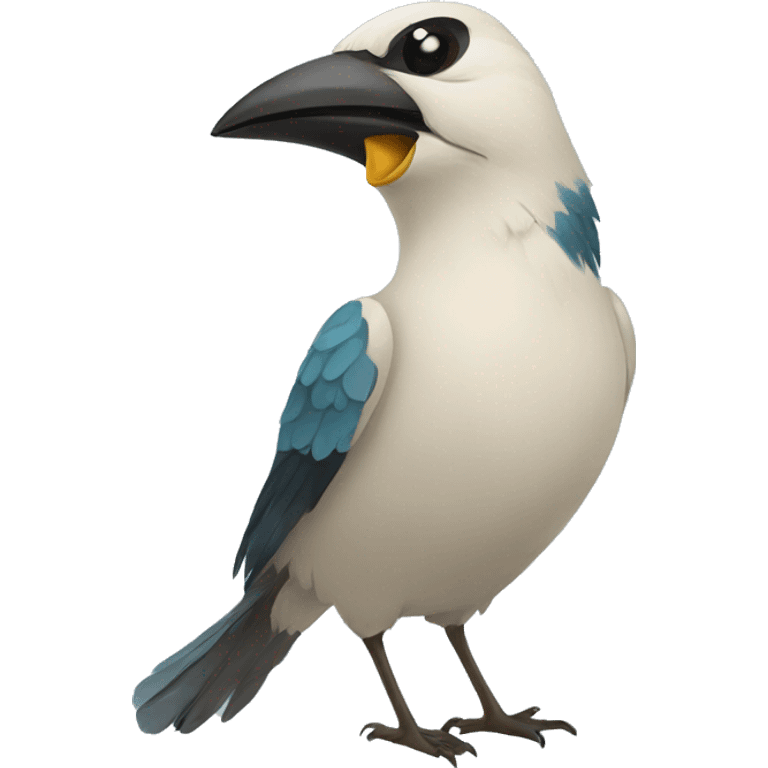 Funny TUPIK bird emoji