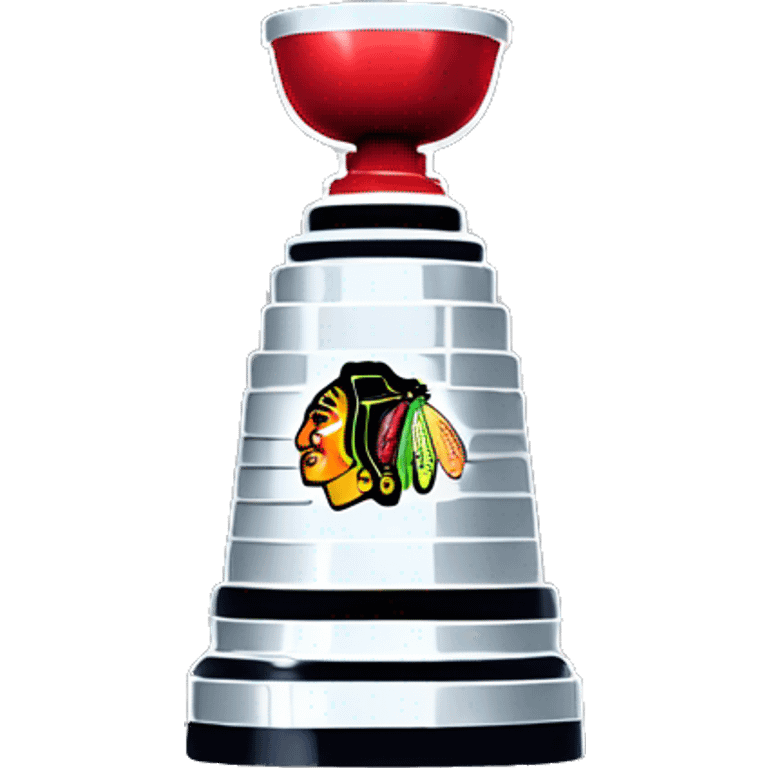 Chicago Blackhawks winning Stanley cup  emoji