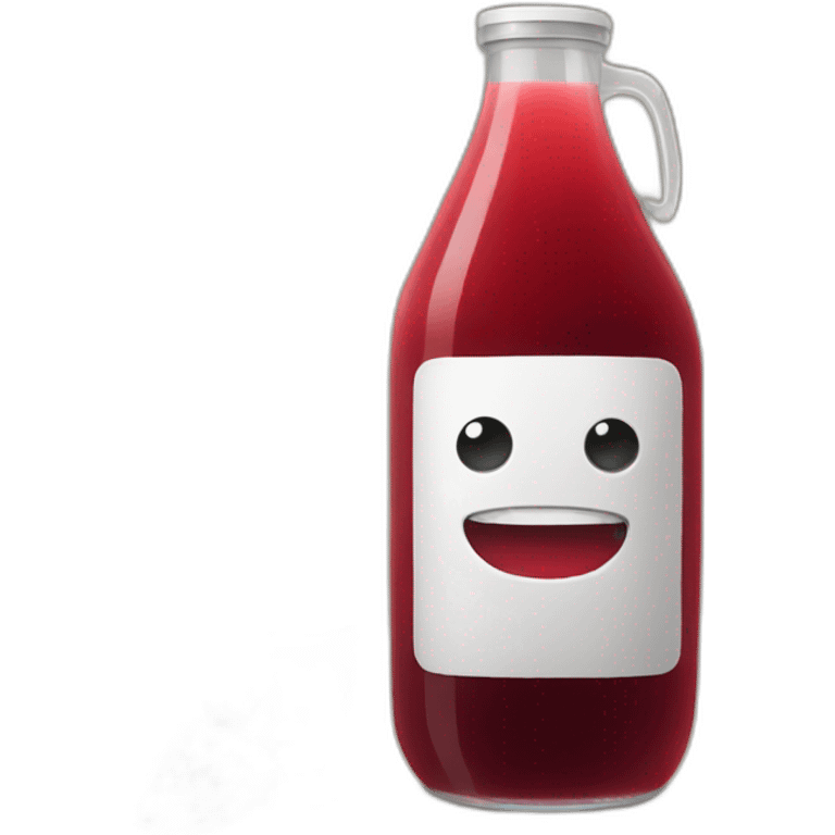 jug of red juice emoji