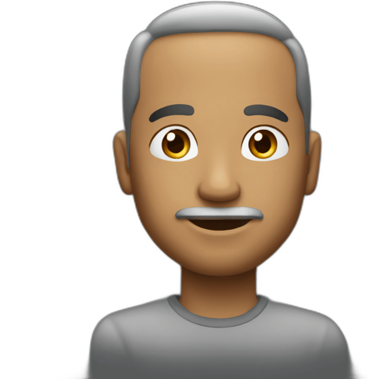 confident man  emoji