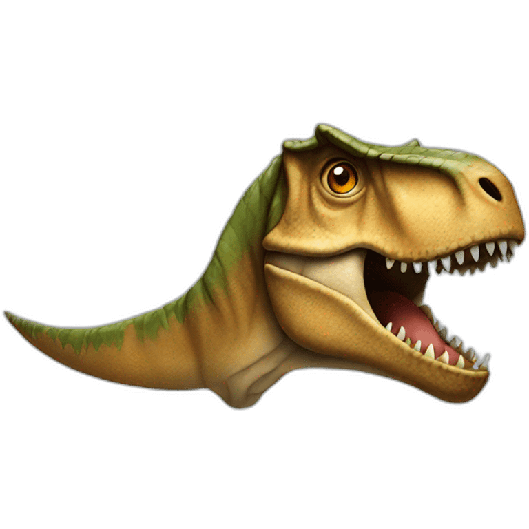 t-rex head emoji