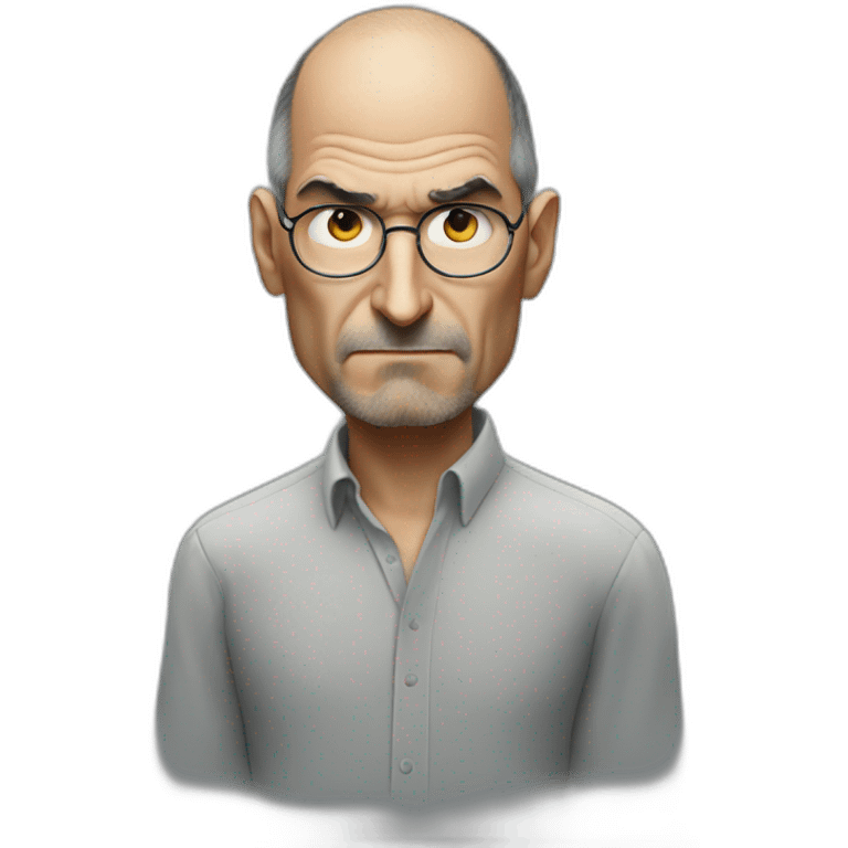 steve Jobs being angry emoji