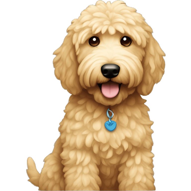 Golden doodle emoji