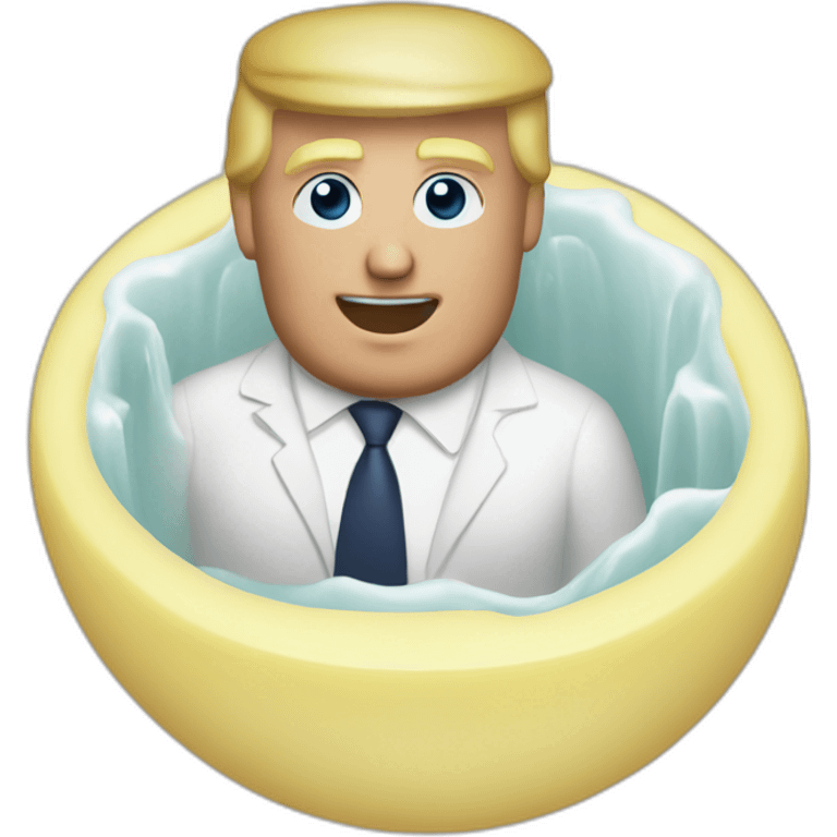 trump-holding-soap emoji