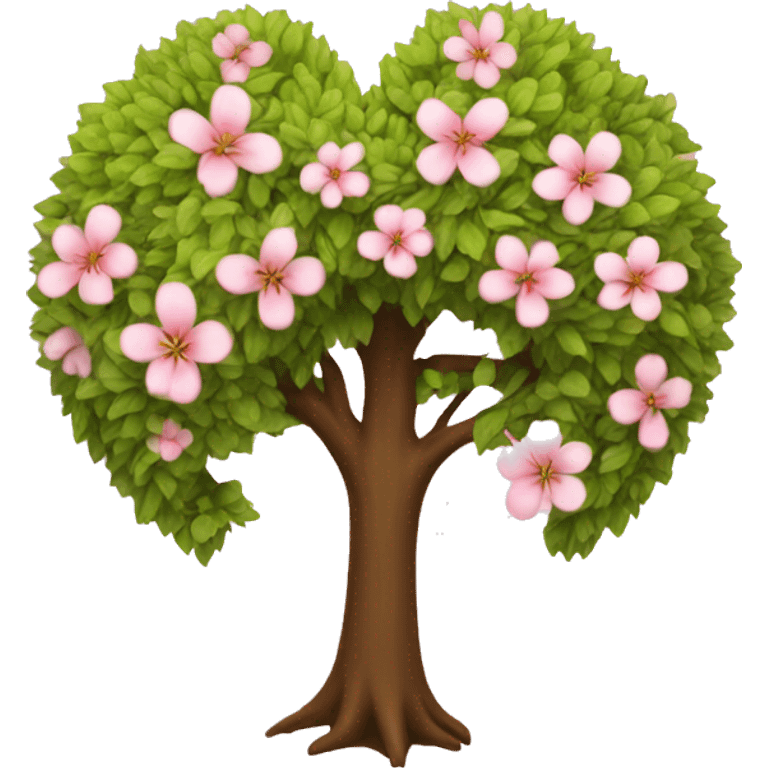 Heart tree flower pretty  emoji