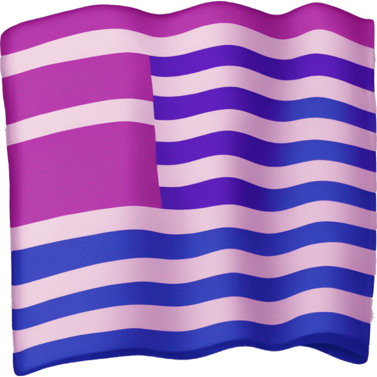 bisexual flag emoji