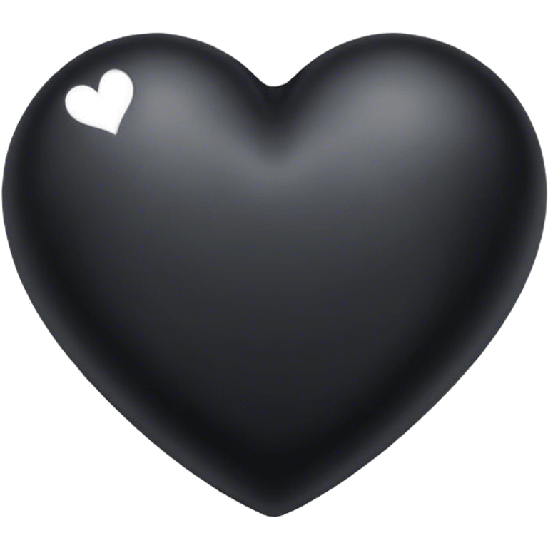 Corazón negro emoji