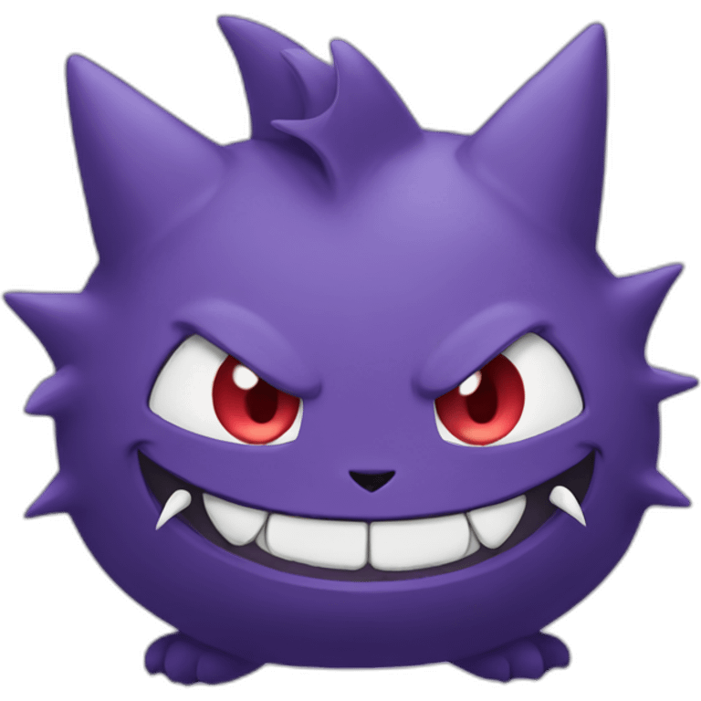 Cute gengar emoji