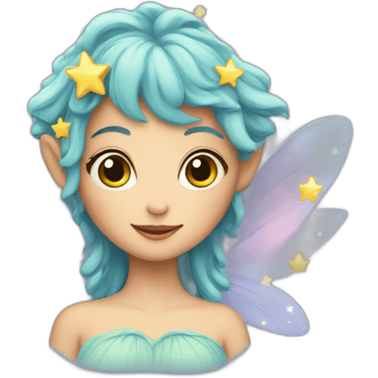 fairy with stars emoji