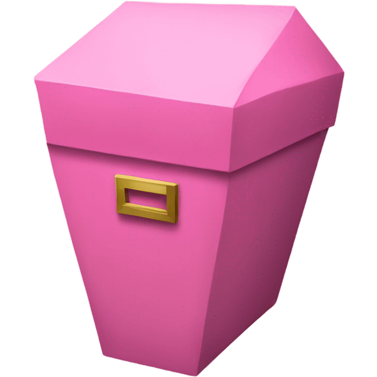 Pink coffin  emoji