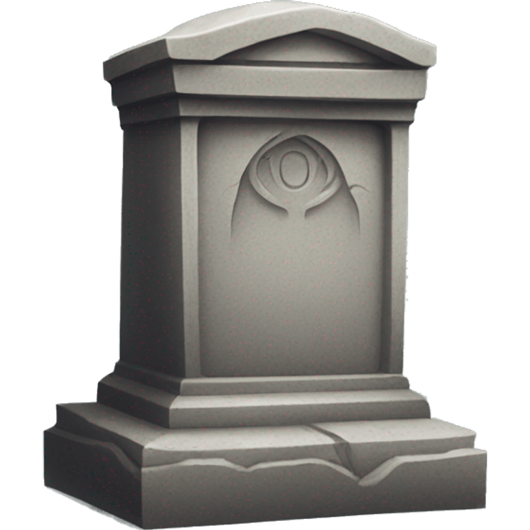 tomb stone emoji