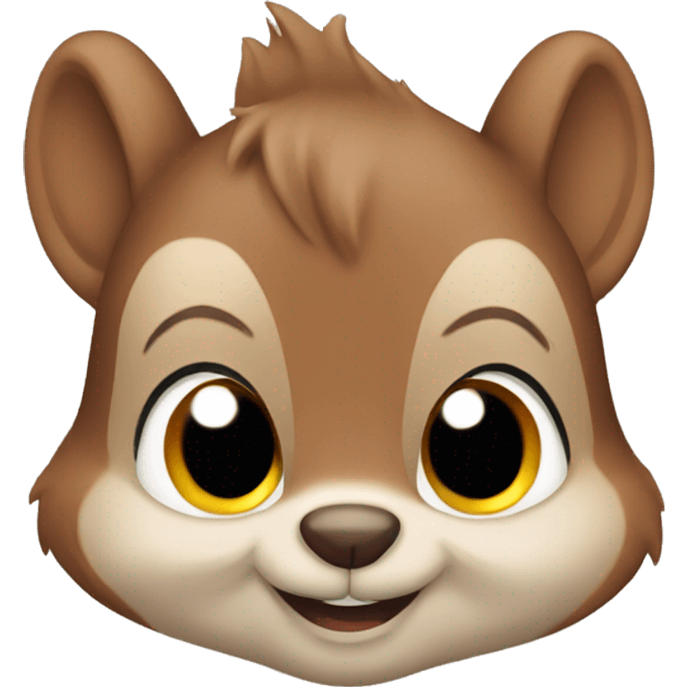 Cute squirrel  emoji