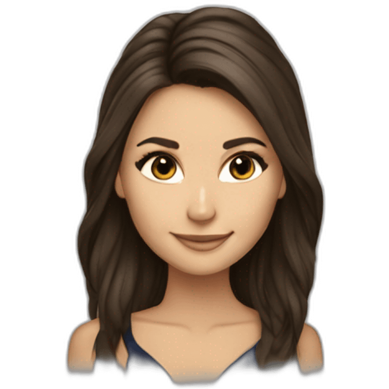 nina dobrev emoji