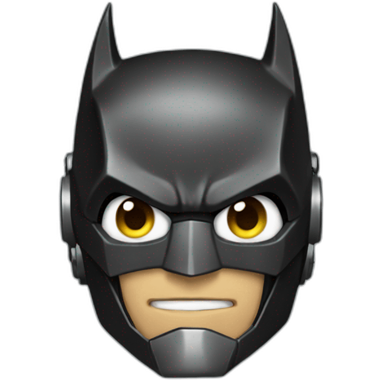 robo batman emoji