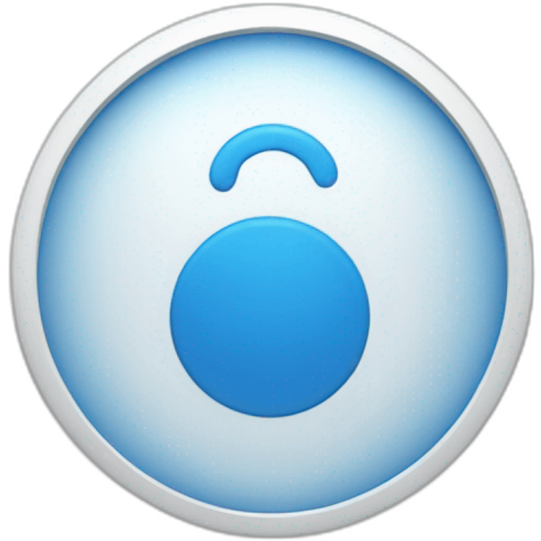 White tick in blue cyrcle emoji