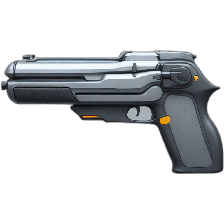 futuristic pistol vacuum emoji