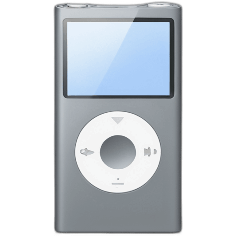 grey iPod nano emoji