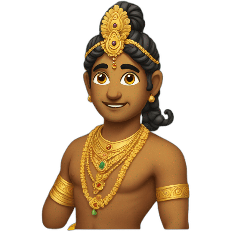 Krishna emoji emoji